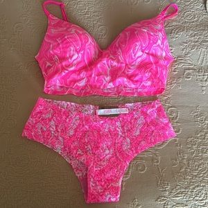 Victoria’s Secret PINK bralette and panty set